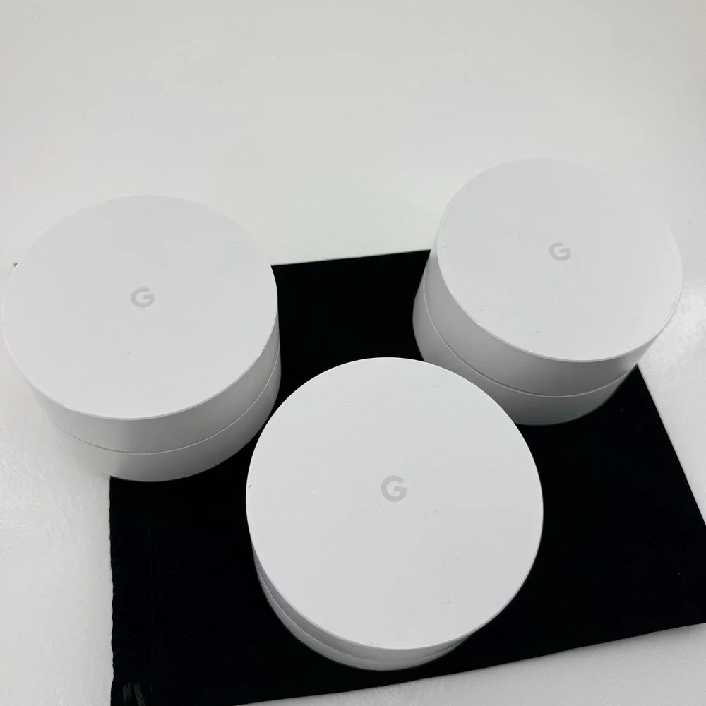 GOOGLE Dual-Band AC1200 Mesh Wi-Fi Routers Lot of 3 AC-1304 5289